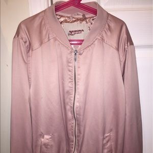 Light pink bombers jacket